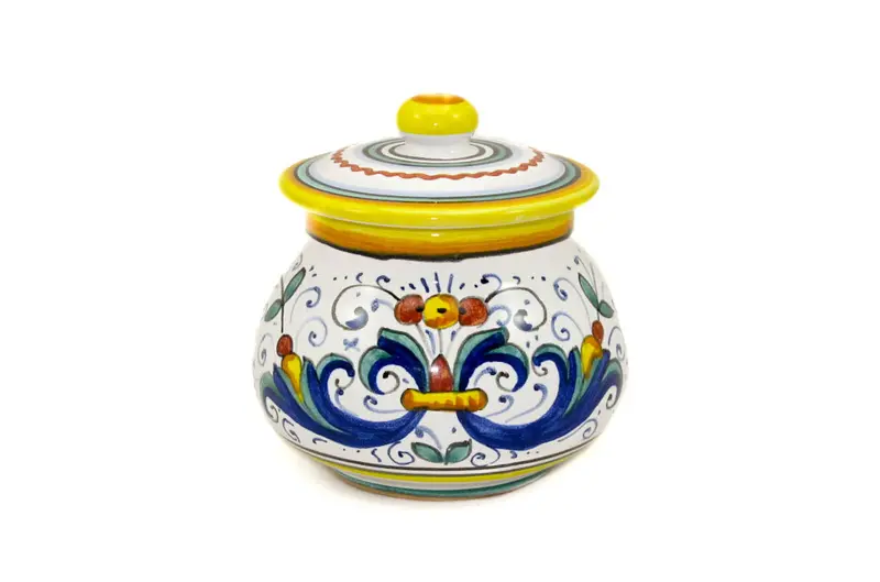 Sberna Deruta Mini Sugar Bowl For Condiments 1