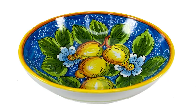 Sberna Limoni 25Cm Ceramic Serving Bowl 1