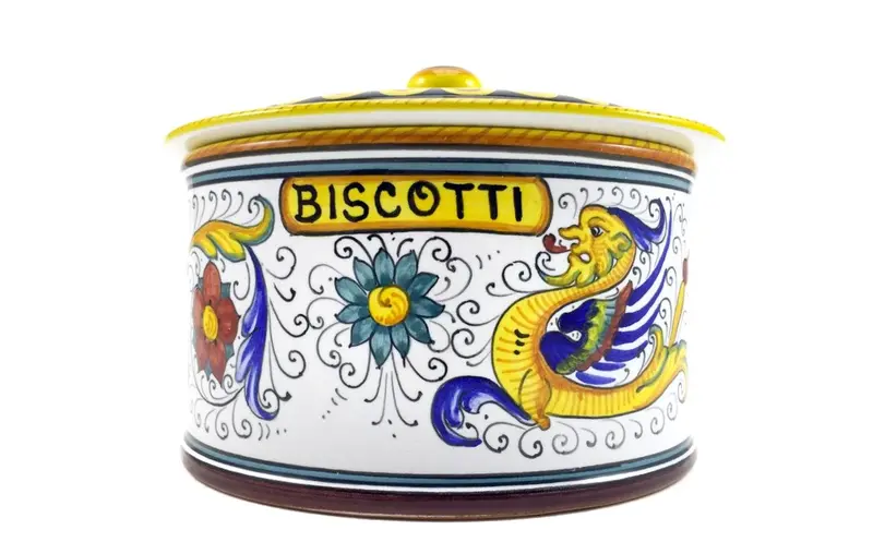 Sberna Raffaellesco Biscotti Storage Jar 1