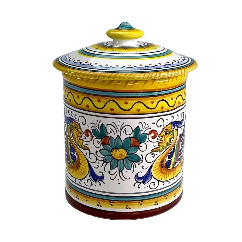 Sberna Raffaellesco Ceramic Canister Set – Two Sizes 1