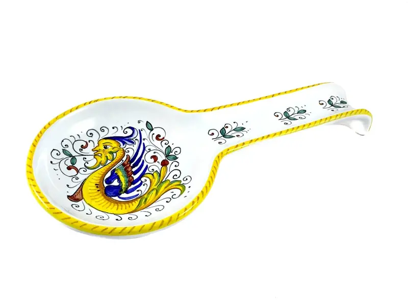 Sberna Raffaellesco Handcrafted Ceramic Spoon Rest 1