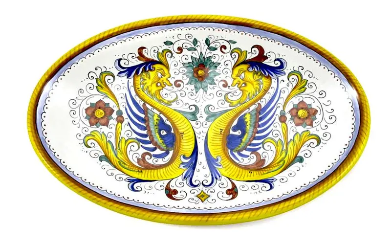 Sberna Raffaellesco Oversized Oval Risotto Bowl – 45 Cm 1