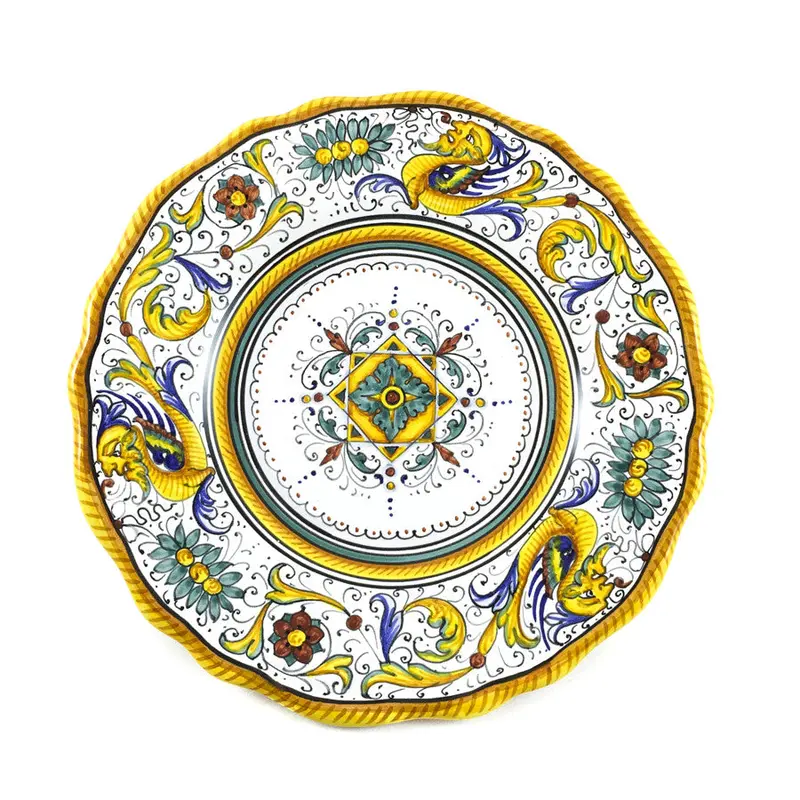 Sberna Raffaellesco Wide-Rim Salad And Dessert Plate 1