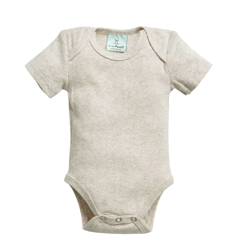 Short-Sleeve Cotton Bodysuit For Infants 1