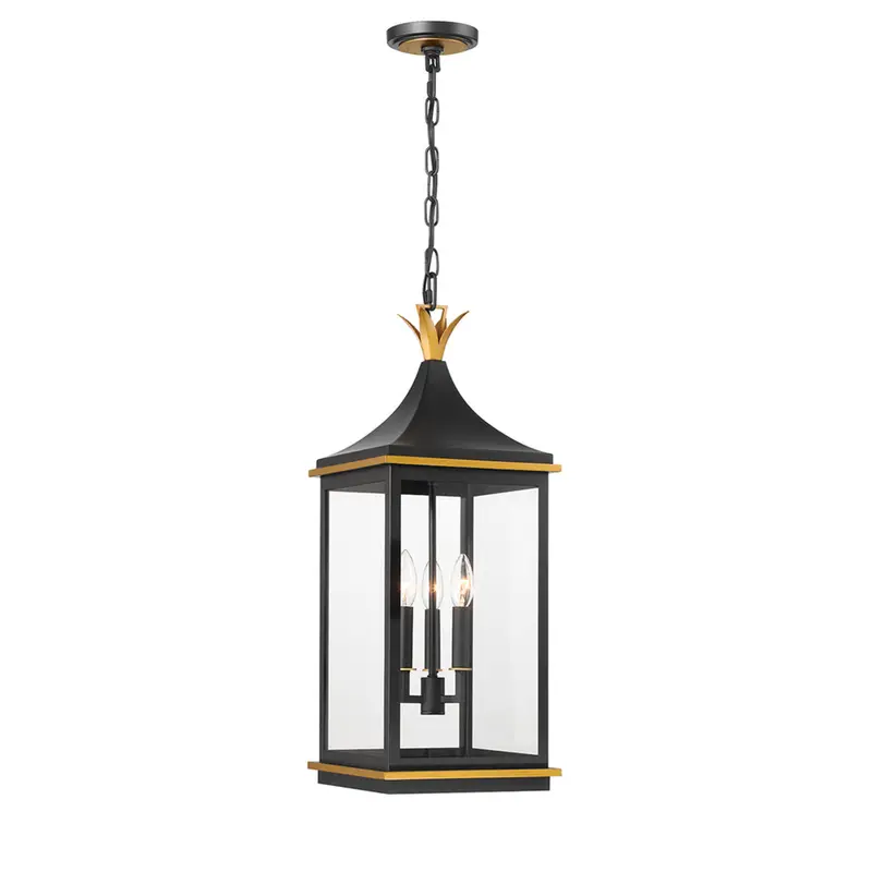 Simpson 3-Light Exterior Hanging Pendant 1