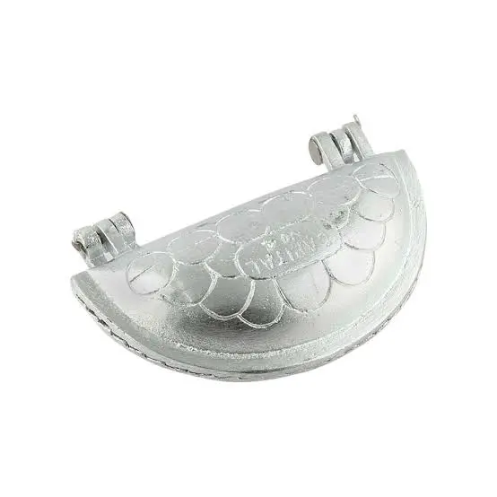 Single-Piece Aluminum Gujiya Mold For Traditional Indian Sweets 1