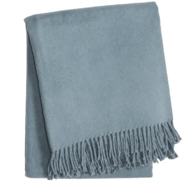 Solid Plush Slate Throw Blanket – Clearance Item 1