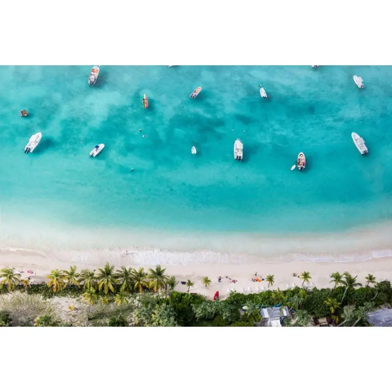St. Jean Bay St. Barthélemy Photography Art Print By Gray Malin 1
