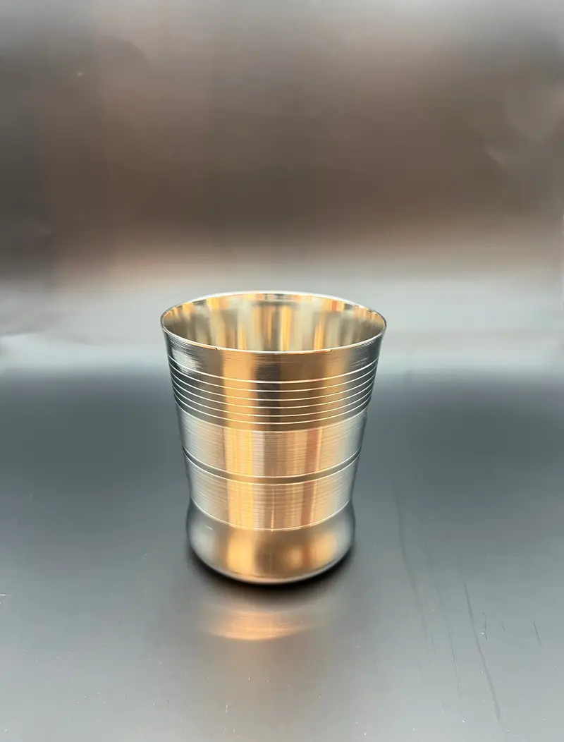 Stainless Steel Drinking Glass Height 9Cm(Sapphire) 1