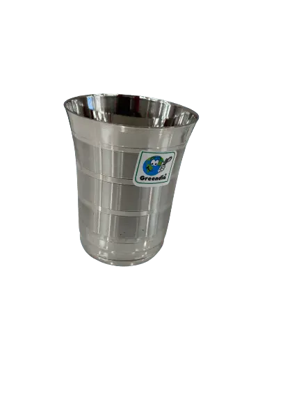 Stainless Steel Glass Tumbler – Sleek Modern Design 1