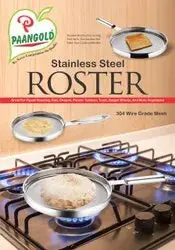 Stainless Steel Roti Grill Rack For Gas Stove Cooking 1