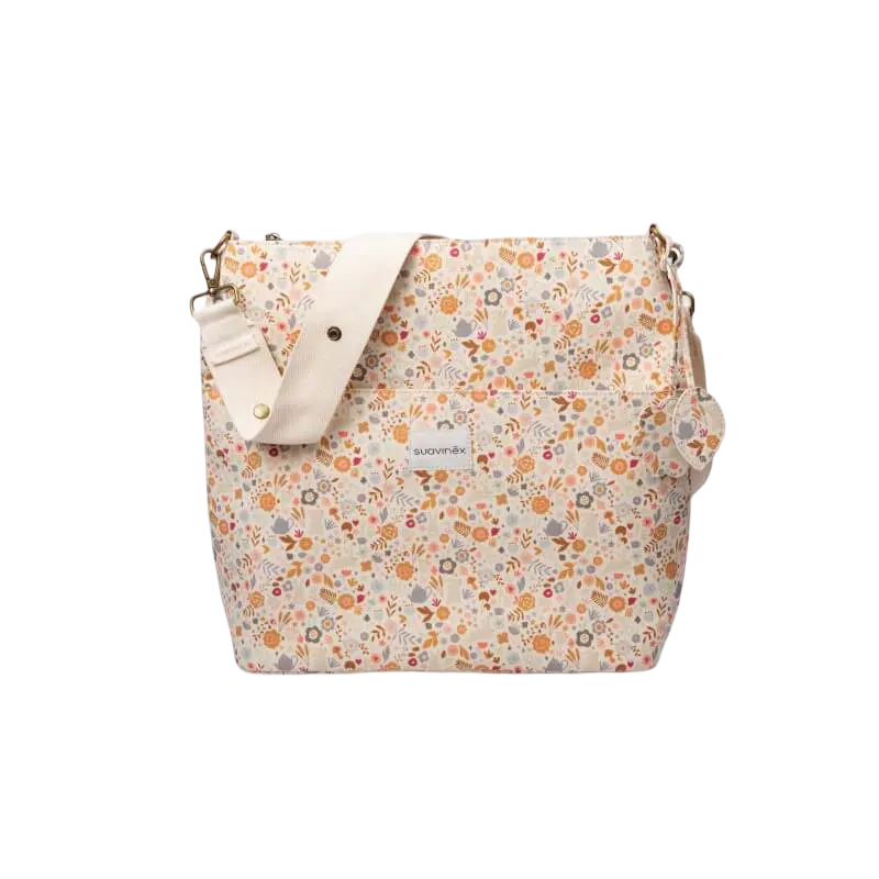 Suavinex Wonderland Liberty Print Diaper Tote 1