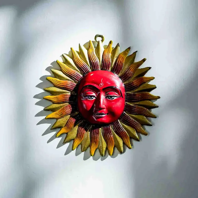 Surya Dev Decorative Wall Hanging Art Piece 1