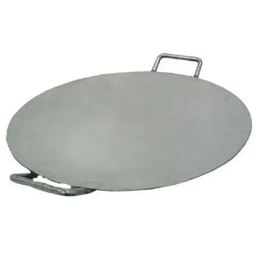 Thick 5–7Mm Stainless Steel Pav Bhaji/Tikki Tawa – Heavy-Bottomed Flat Griddle 1