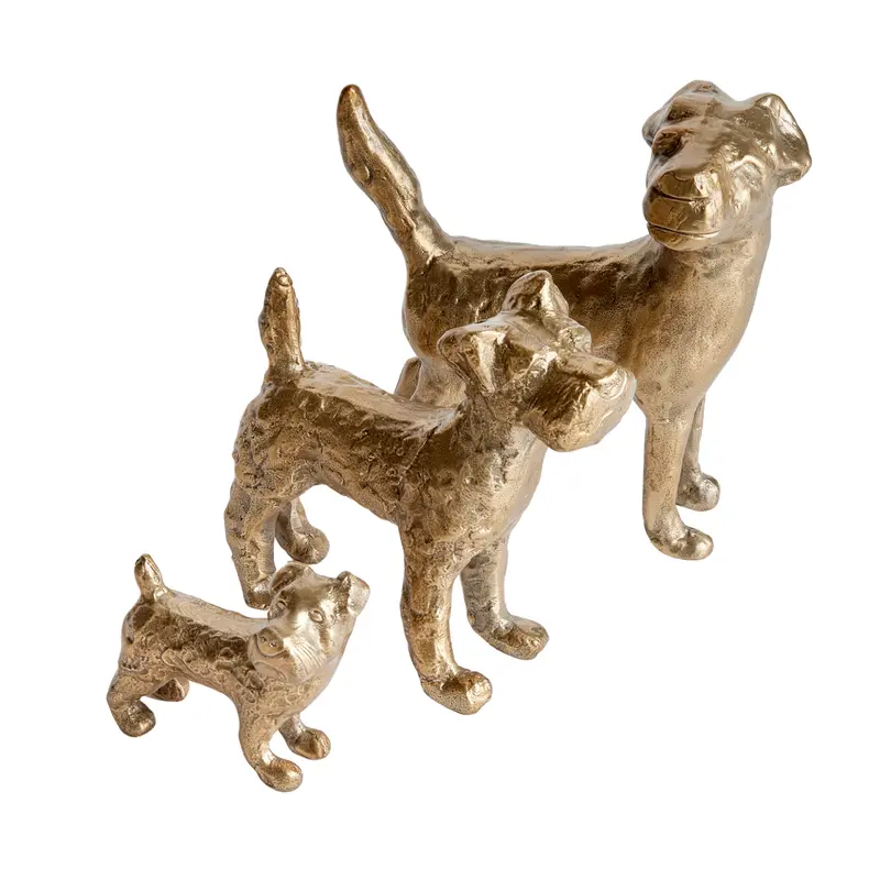 Three-Piece Pack Dog Sculpture Set 1