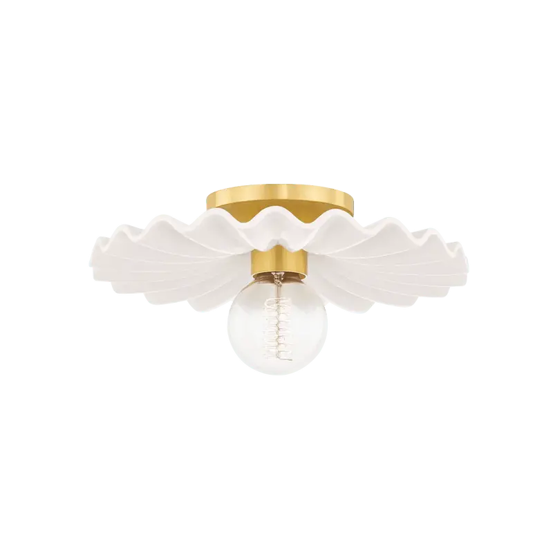 Tinsley Low-Profile Flush Mount Ceiling Light 1