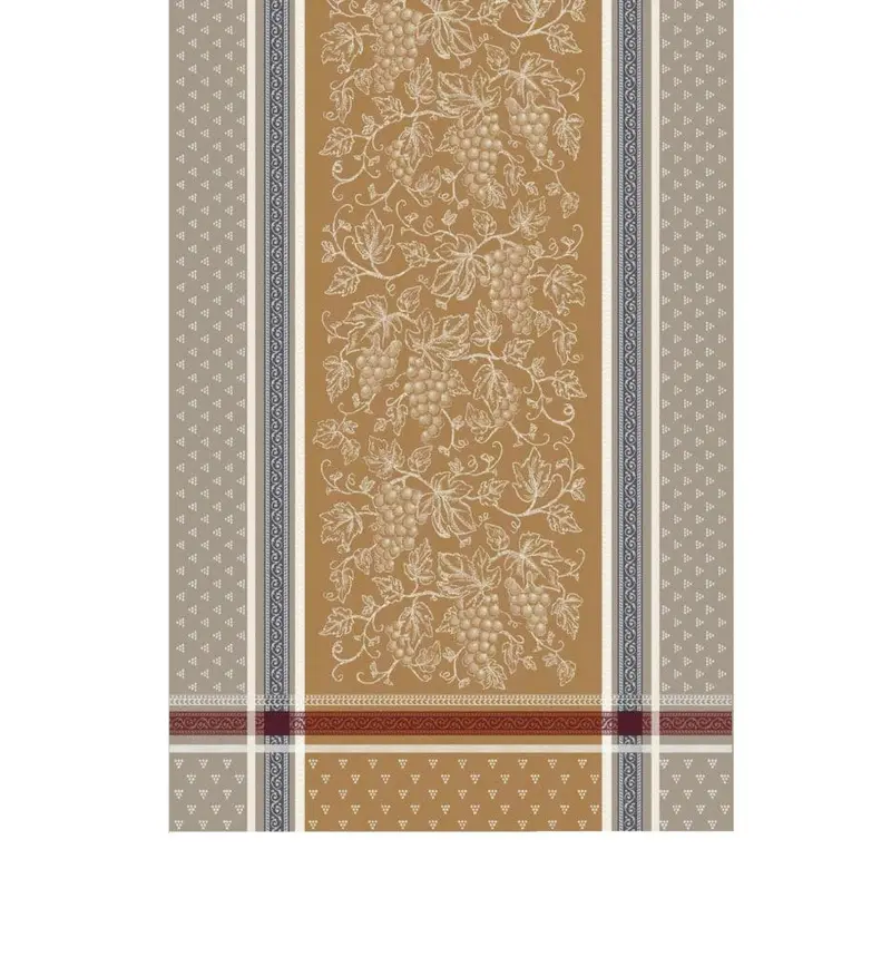Tissus Toselli Coteau Cannelle Table Runner 1
