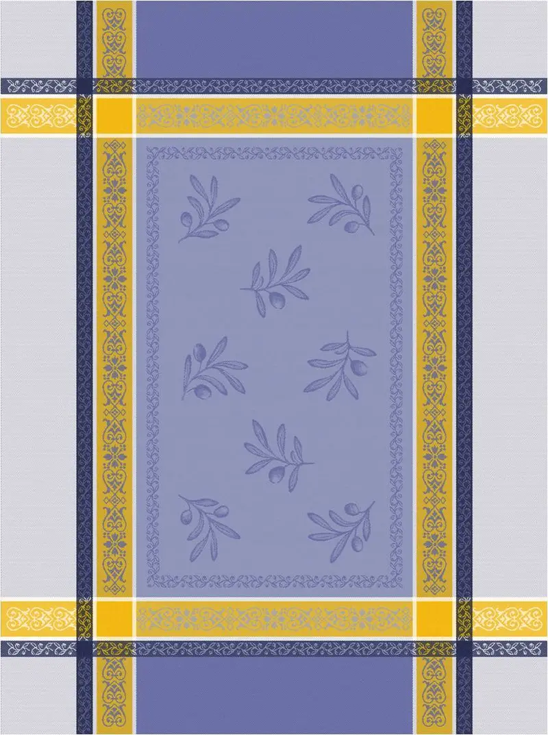 Tissus Toselli Olivia Cotton Tea Towel – 5 Colour Options, Absorbent & Stylish 2