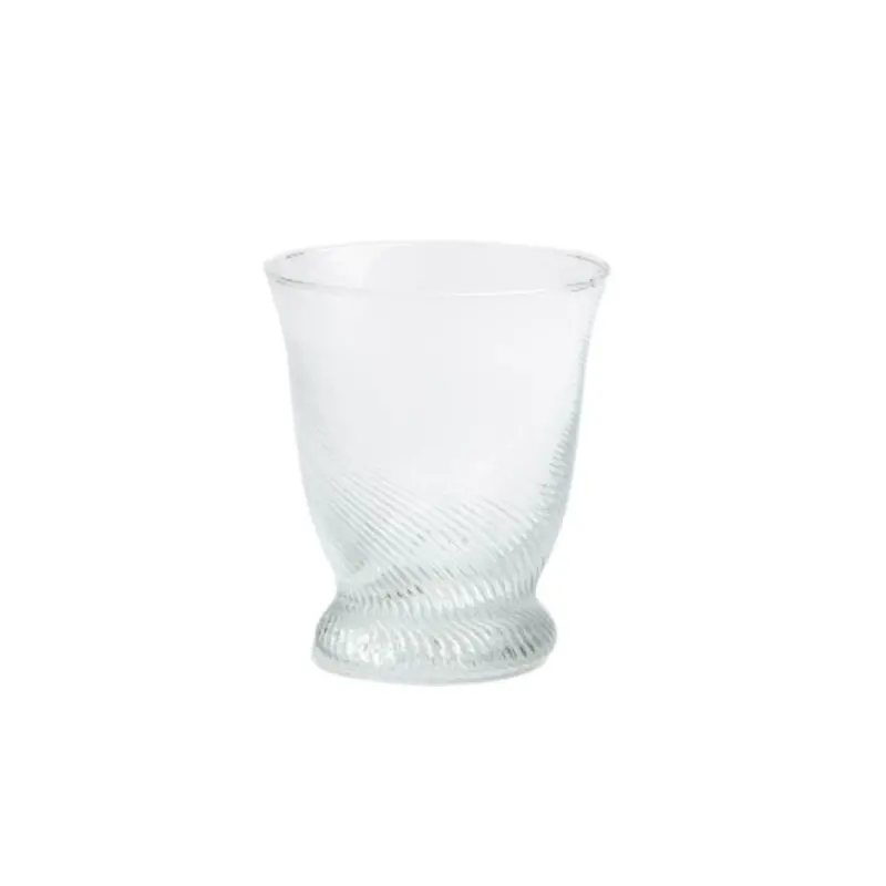 Twisted Bell-Shaped Tumbler Glasses – Set Of Four 1