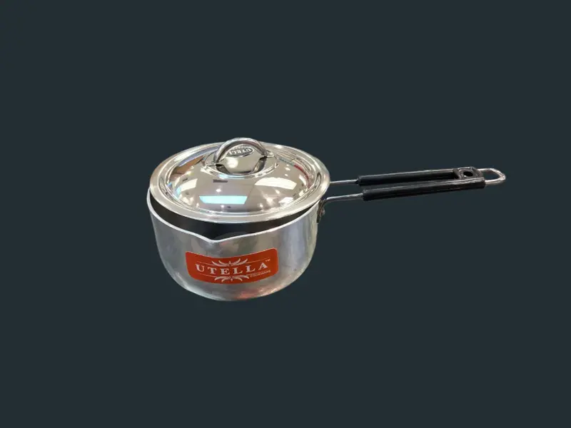 Utella Induction-Compatible Sauce Pan & Milk Pan – 4 Size Options, Even-Heat Base 1