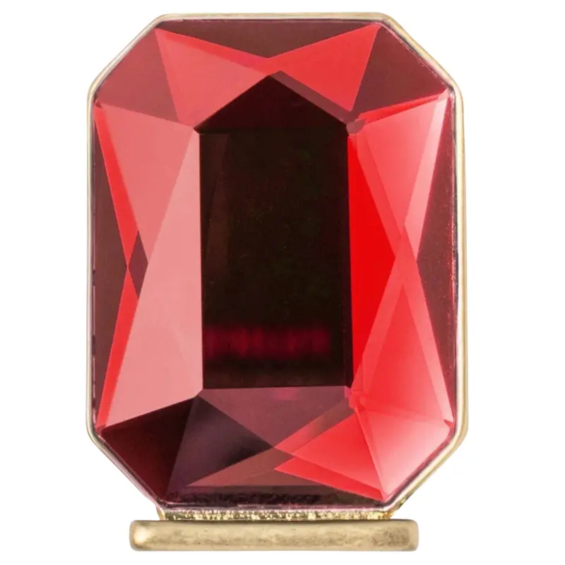 Vibrant Red Gem Accent Place Card Holders – Pack Of 2 1