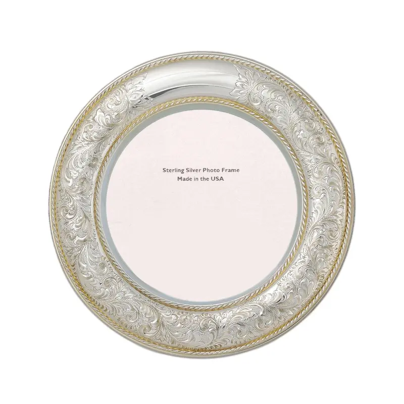 Vintage-Inspired Sterling Silver Photo Frame 1