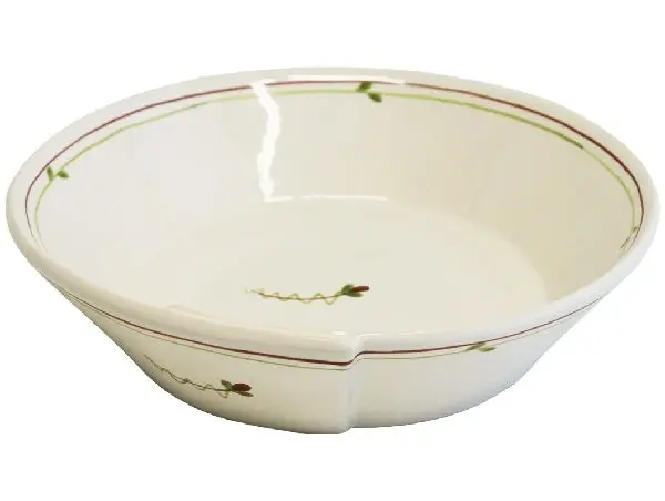 Virginia Casa Lastra Fiori Di Bosco Low Ceramic Serving Bowl 1