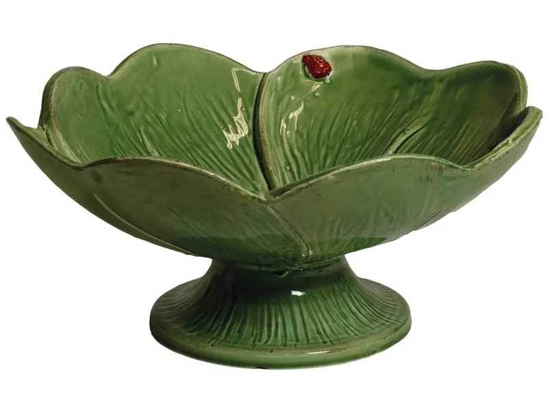 Virginia Casa Prato Clover Footed Bowl – Elegant Ceramic Serving Dish 2