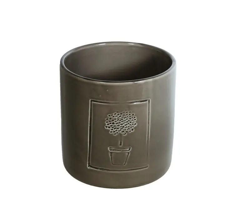 Virginia Casa Vivaio Mini Ceramic Plant Cache Pot (11 Cm) 1