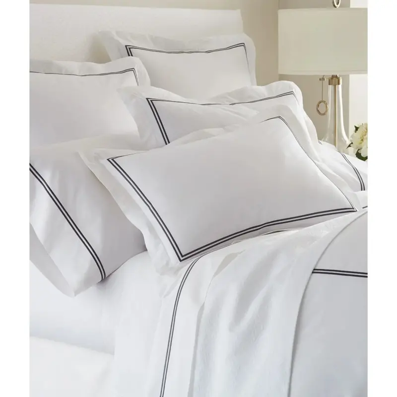 Wellesley Shams With Double Satin-Stitch Rows 1