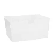 White Mesh Storage Basket For Glidingframe (60X40X28 Cm) 1
