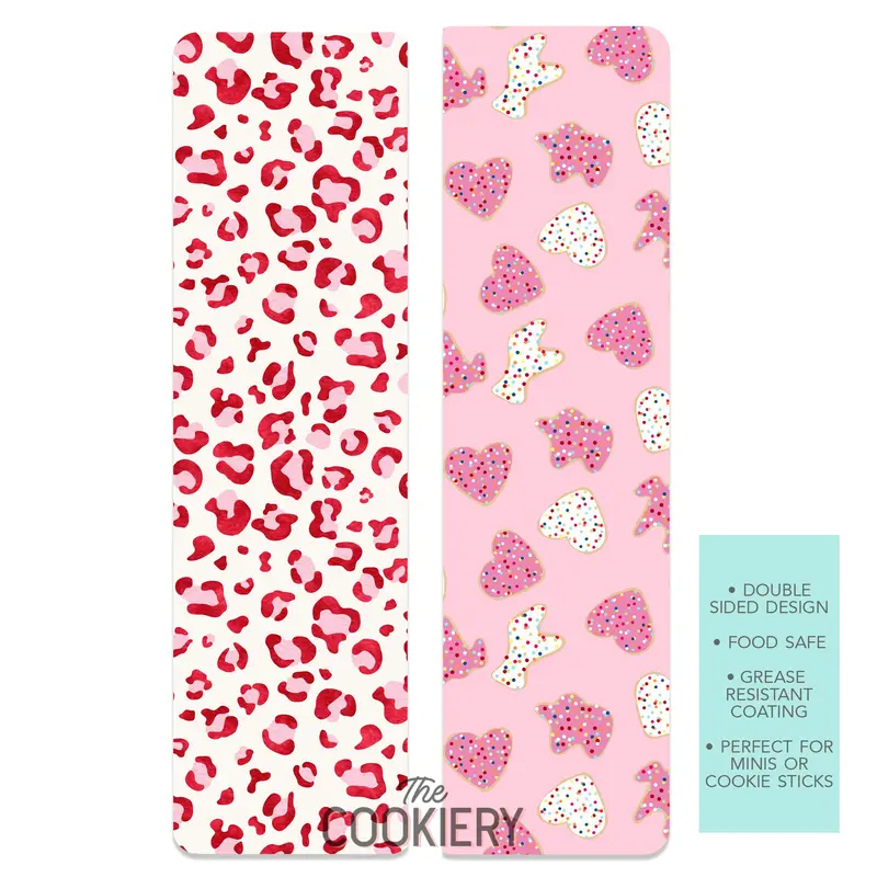Wild For You Animal Crackers Grease-Resistant Cookie Card Backers – Food-Safe Support Cards 1