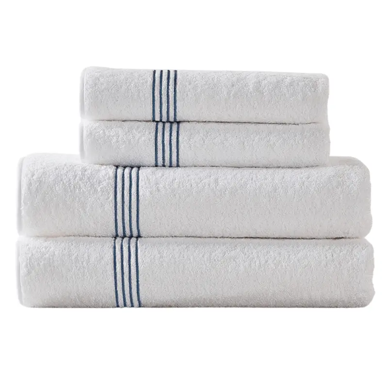 Winston Collection Cotton Terry Bath Towels – Luxe Absorbent Design 1