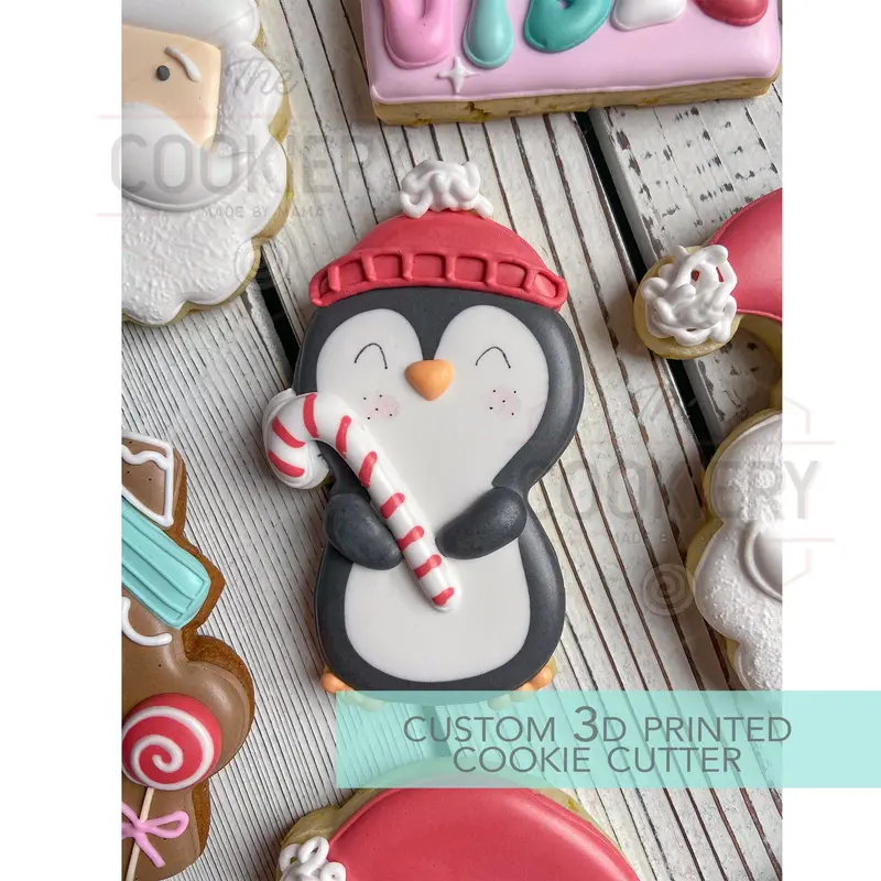 Winter Penguin Cookie Cutter – Adorable Holiday Bird Shape For Festive Cookies 1