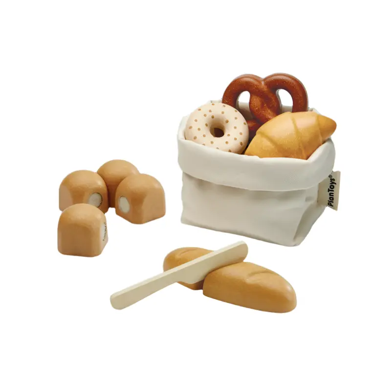 Wooden Bread Bakery Toy Set 1